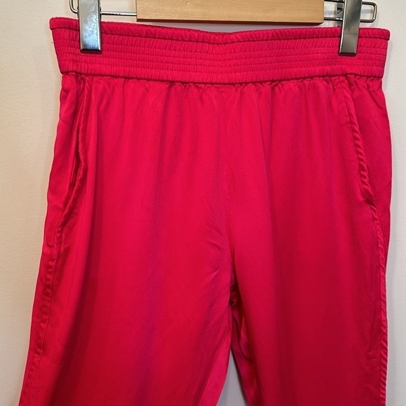 Sold out in stores! Zara fushia pink pants satin like pants woman size XS - Picture 6 of 10